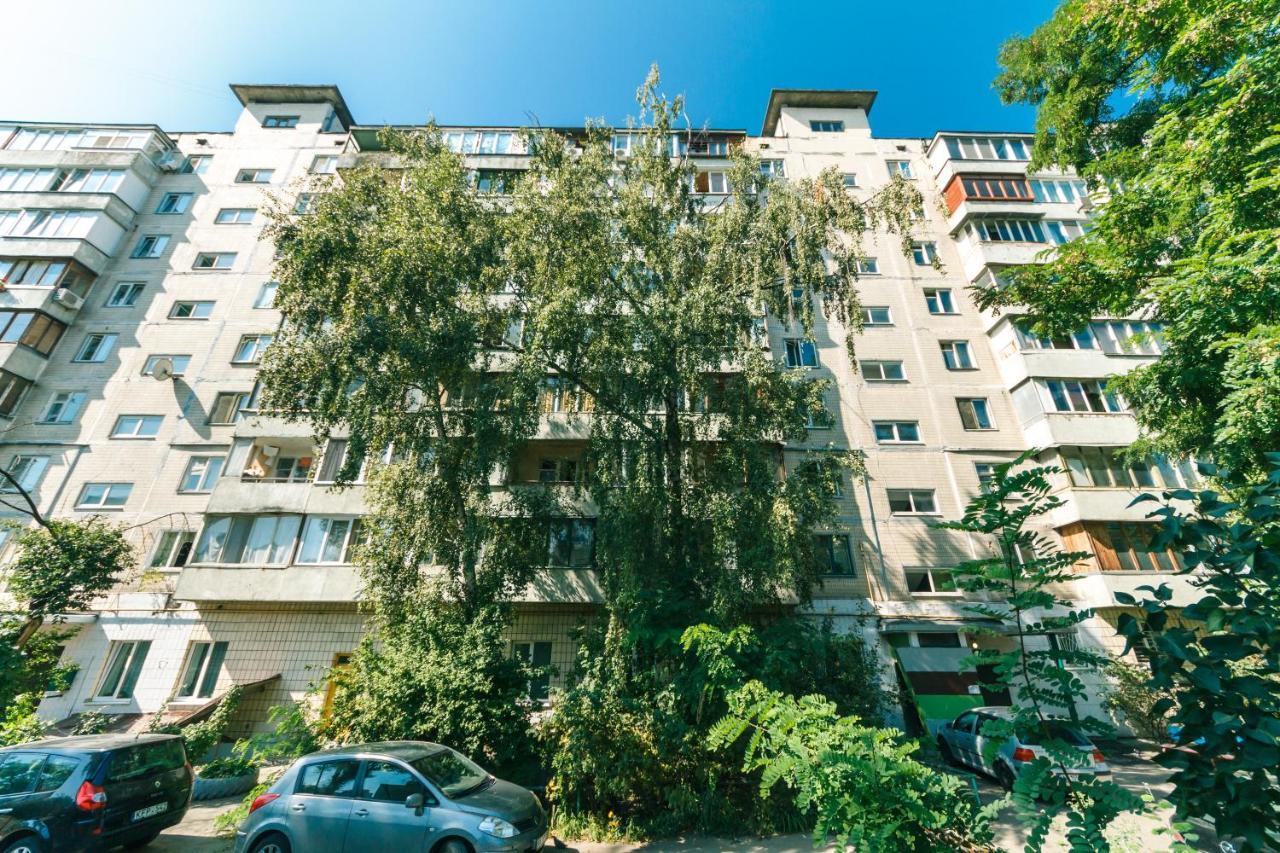 Уютная Квартира На Лукьяновке Kyjev Exteriér fotografie
